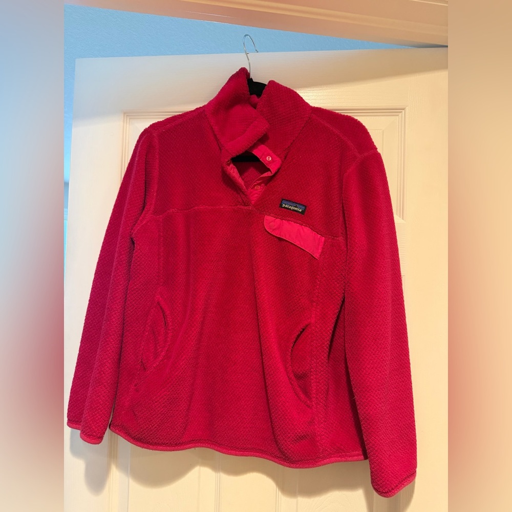 Patagonia Vibrant Red Fleece Jacket